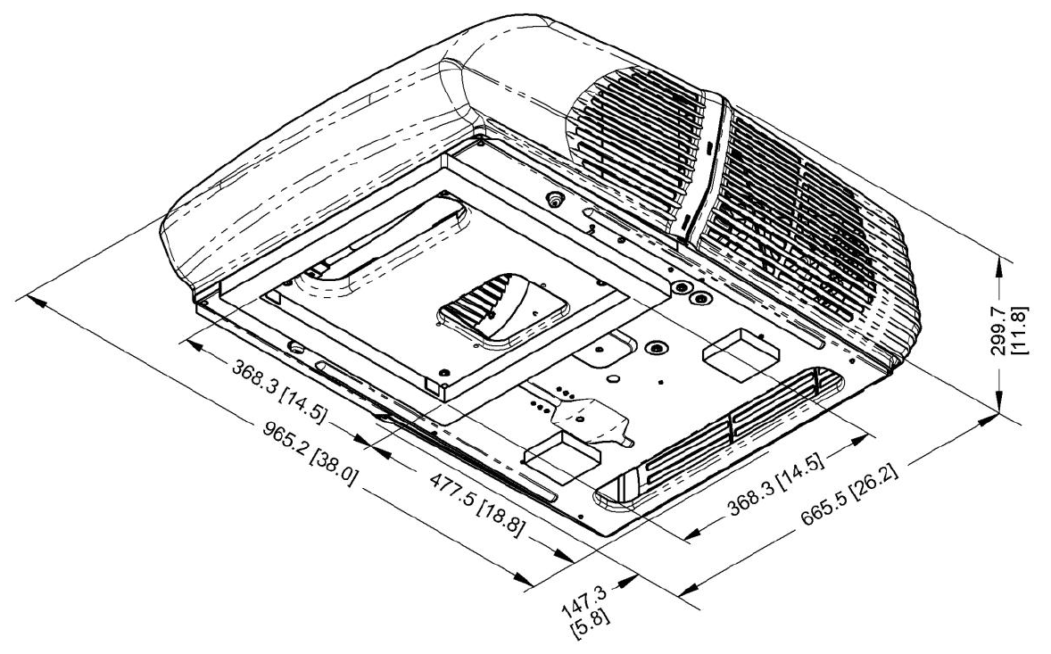 Mach 10 Rooftop Dimensions